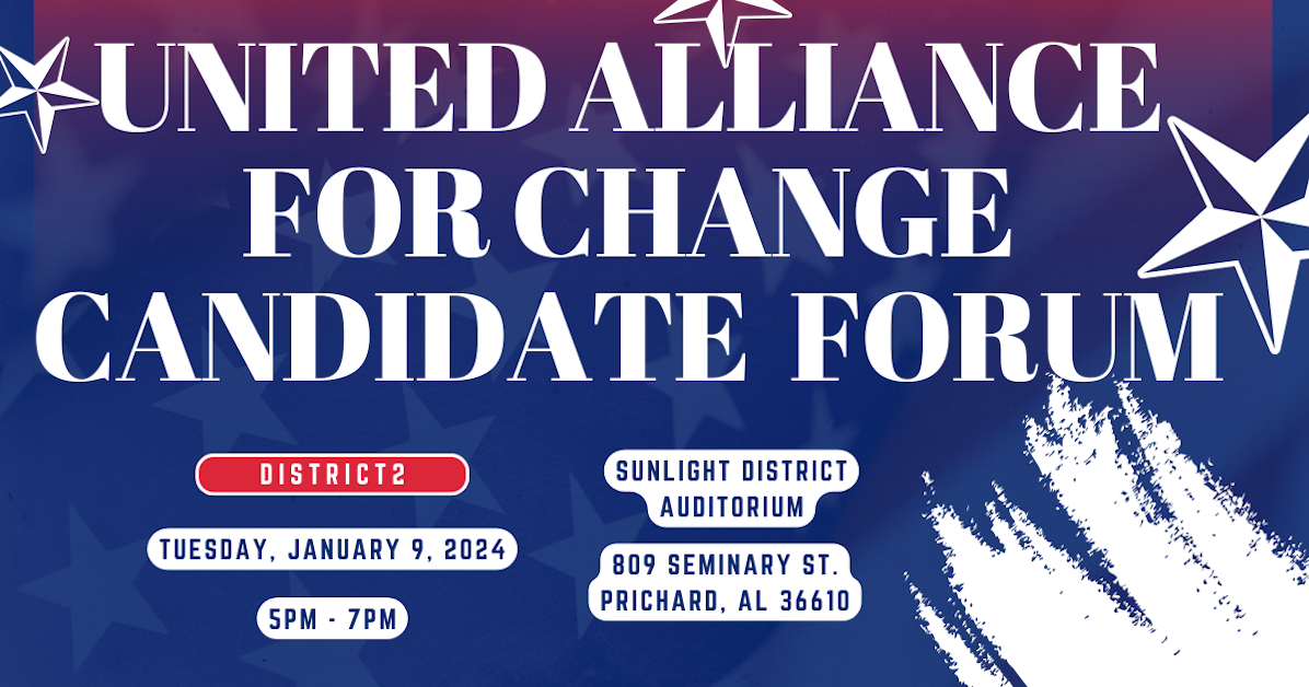 Meet The Candidates Forum Alabama Congressional District 2 · Alabama